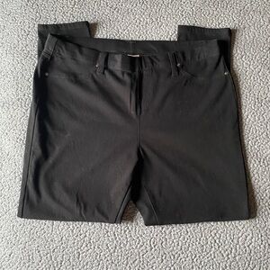 Terra & Sky Woman Charcoal Flat Front jeggings Pants